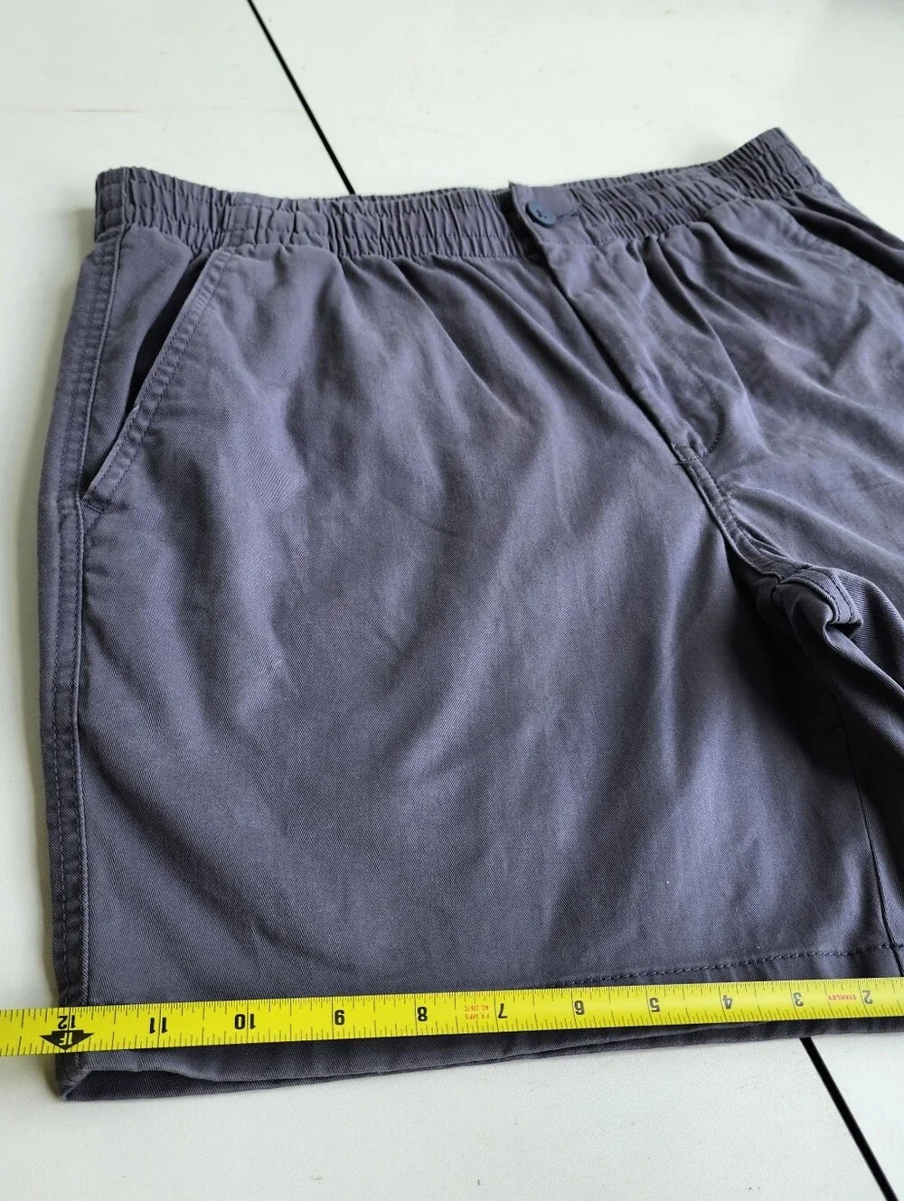 Member's Mark Men's Cotton Pull-On Short, 7-inch Inseam, Relaxed Fit Gray L